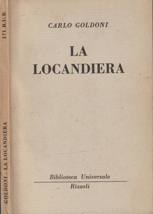 La locandiera - Carlo Goldoni - copertina