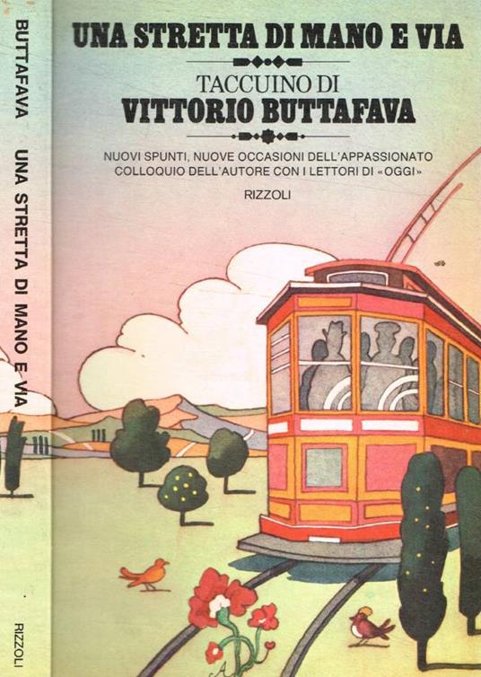 Una stretta di mano e via - Vittorio Buttafava - copertina