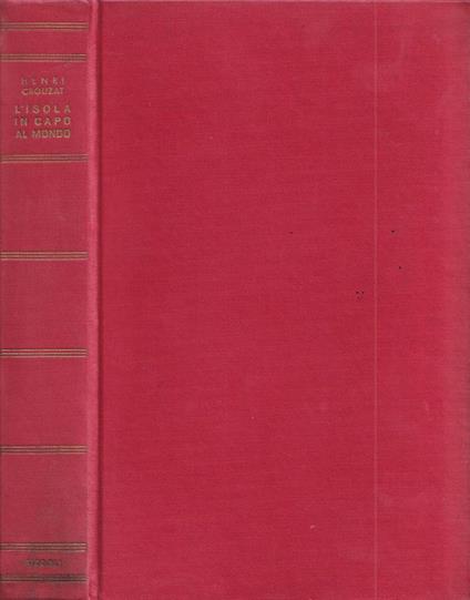 L' isola in capo al mondo - Henri Crouzat - copertina