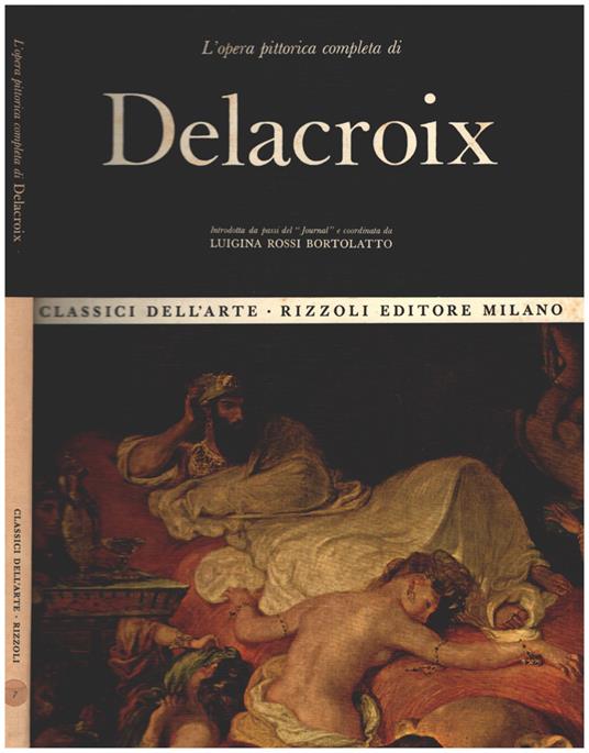 L' opera pittorica completa di Delacroix - copertina