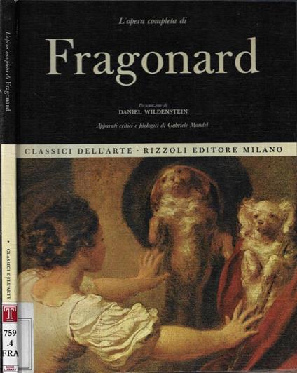 L' opera completa di Fragonard - copertina
