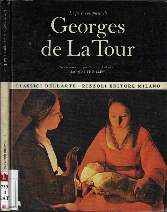 L' opera completa di Georges de La Tour - copertina