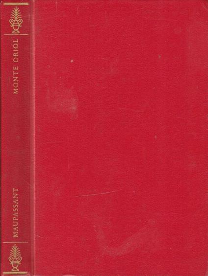 Monte Oriol - Guy de Maupassant - copertina