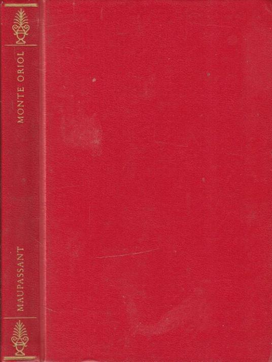 Monte Oriol - Guy de Maupassant - copertina