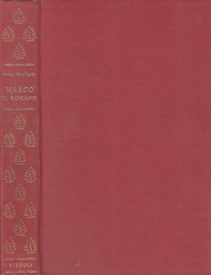 Marco il romano - Mika Waltari - copertina
