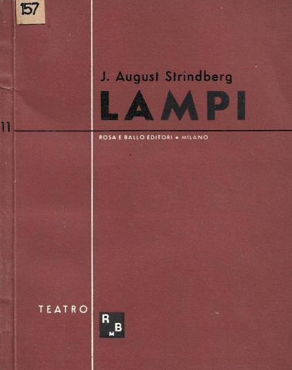 Lampi (1907) - copertina