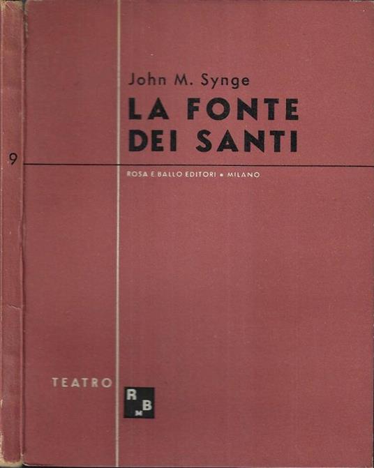 La fonte dei santi - copertina