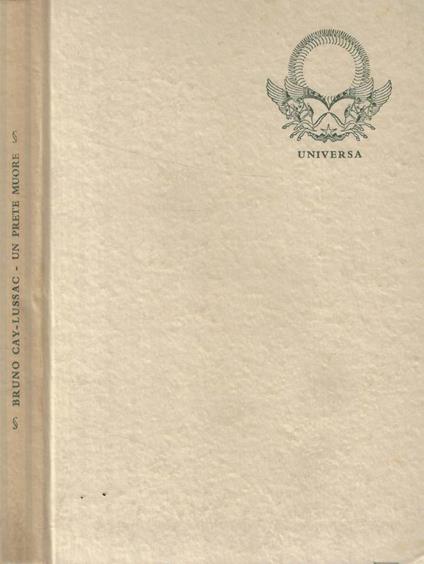 Un prete muore - copertina