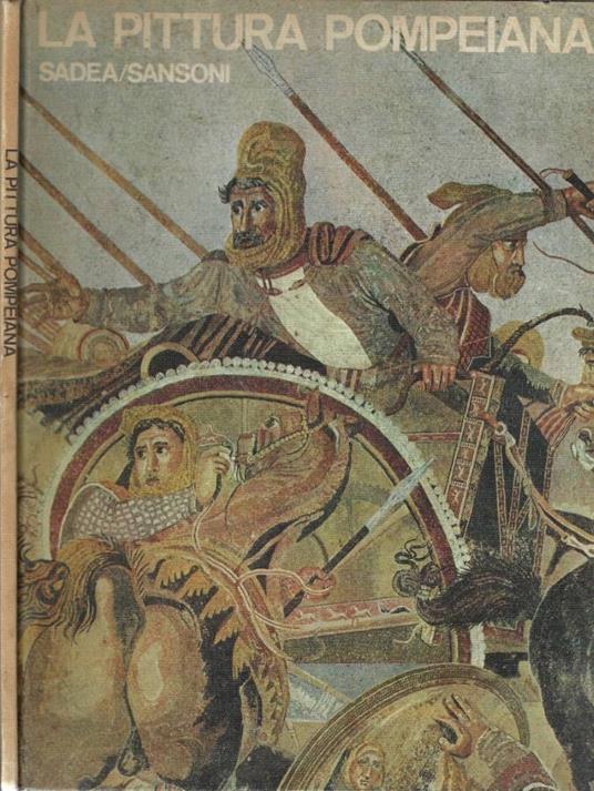 La pittura pompeiana - copertina