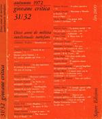 Giovane critica 31/32, autunno 1972