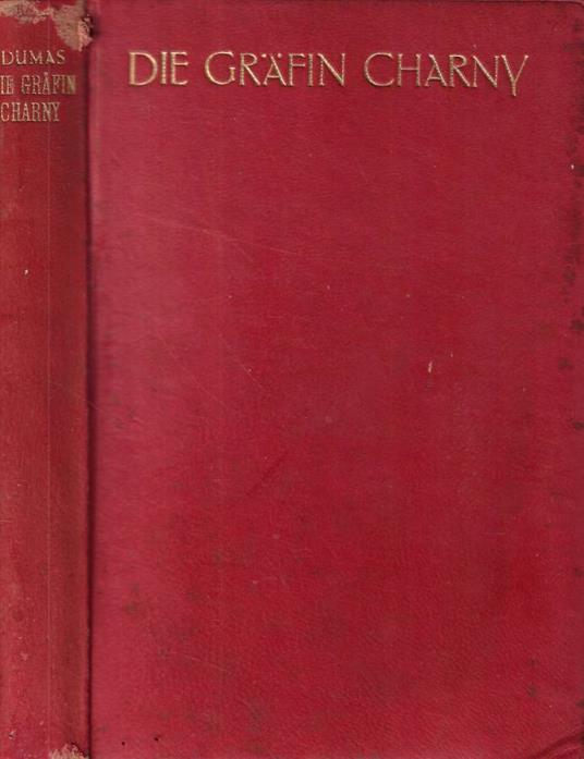 Die Grafin Charny - Alexandre Dumas - copertina