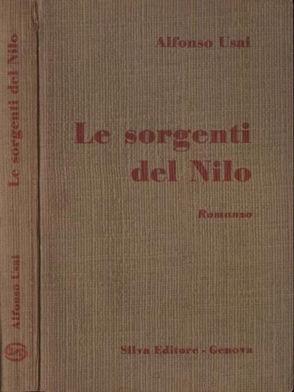 Le sorgenti del Nilo - copertina