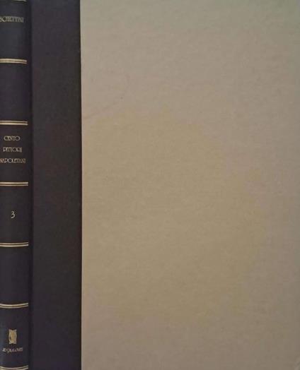 Cento pittori napoletani. Volume 3 - Alfredo Schettini - copertina
