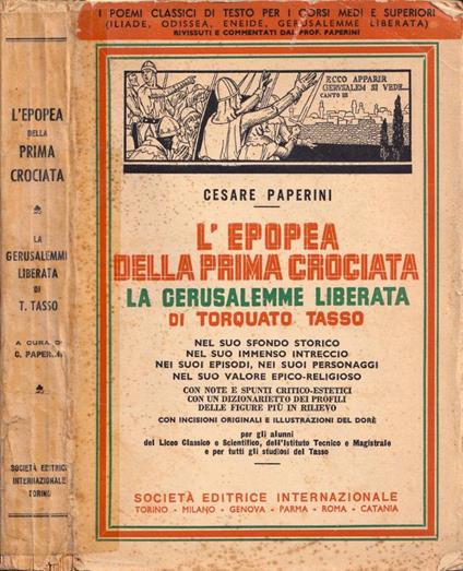 L' epopea della prima crociata - Cesare Paperini - copertina