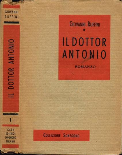 Il dottor Antonio - Giovanni Ruffini - copertina