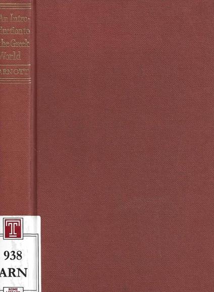 An Introduction to the Greek World - copertina