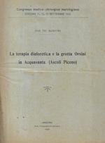 La terapia diaforetica e la grotta Orsini in Acquasanta (Ascoli Piceno)