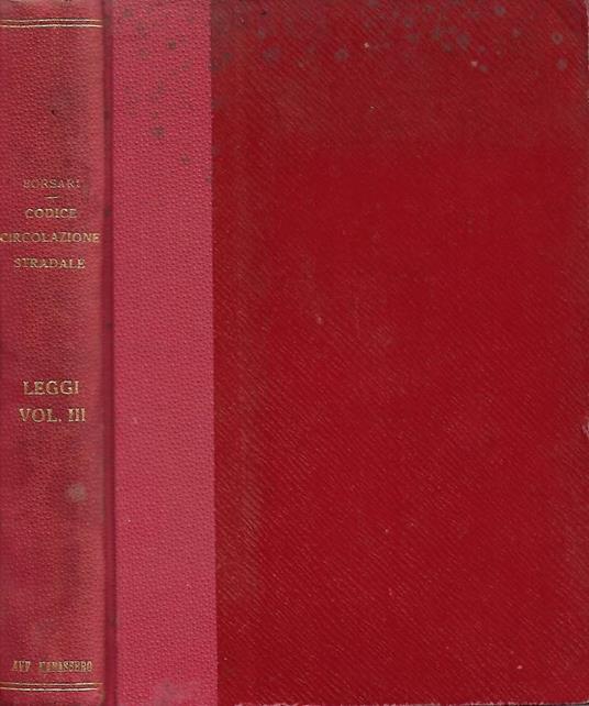 Il Codice della Circolazione Stradale e dell'Automobile - copertina