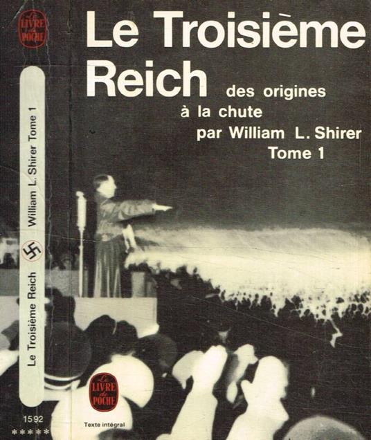 Le troisième Reich. Des originès à la chute tome I - copertina