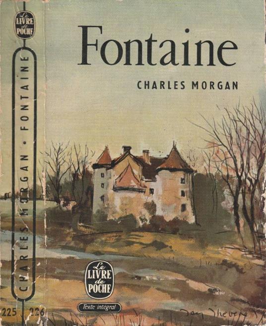 Fontaine - Charles Morgan - copertina
