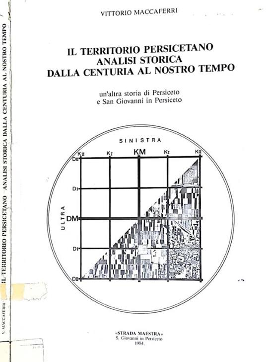 Il territorio persicetano. Analisi storica dalla centuria al nostro tempo - copertina