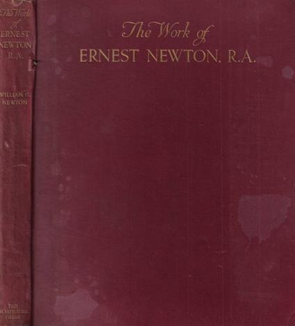 The work of Ernest Newton, R.A - copertina