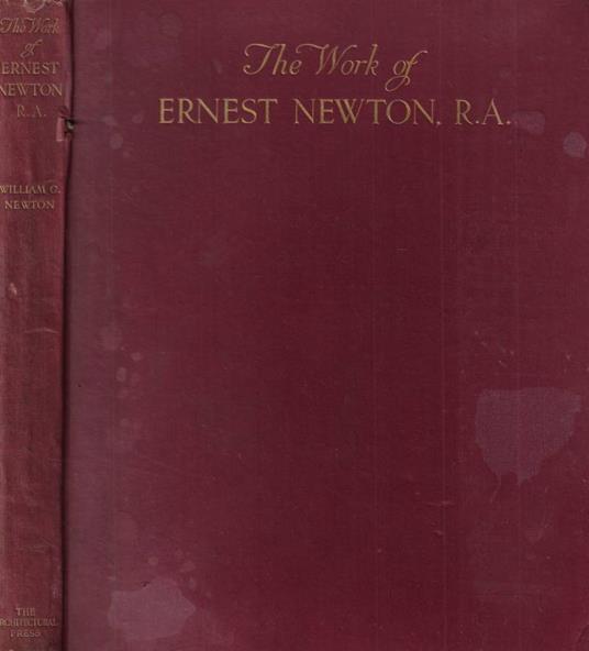 The work of Ernest Newton, R.A - copertina