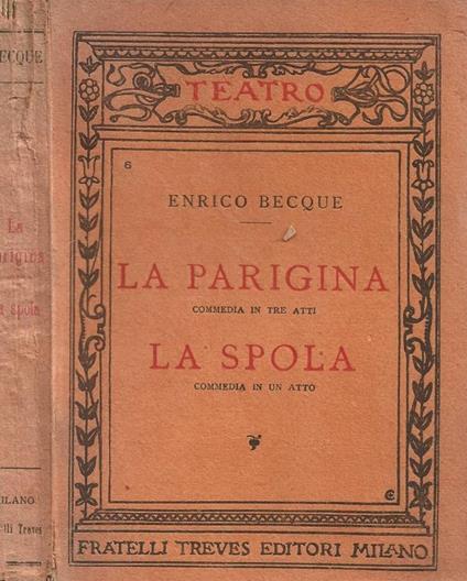 La parigina/La spola - copertina