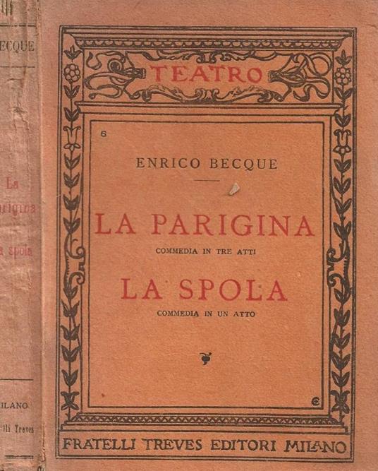 La parigina/La spola - copertina