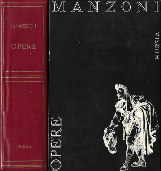 Opere - Alessandro Manzoni - copertina