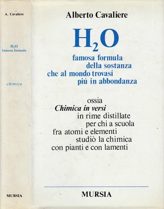 H2O - Alberto Cavaliere - copertina