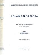 Splancnologia. Parte I. Apparato digerente