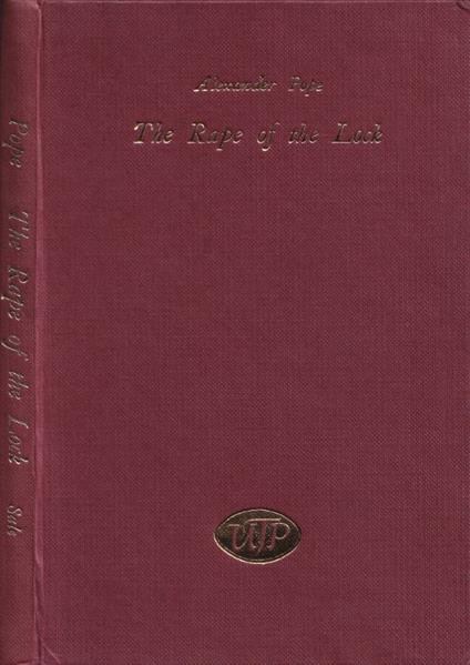 The rape of the lock - Alexander Pope - copertina