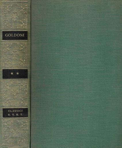 Commedie scelte - Carlo Goldoni - copertina