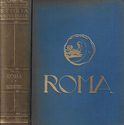 Roma antica II: L'impero (49 a.C-d.C) - Corrado Barbagallo - copertina