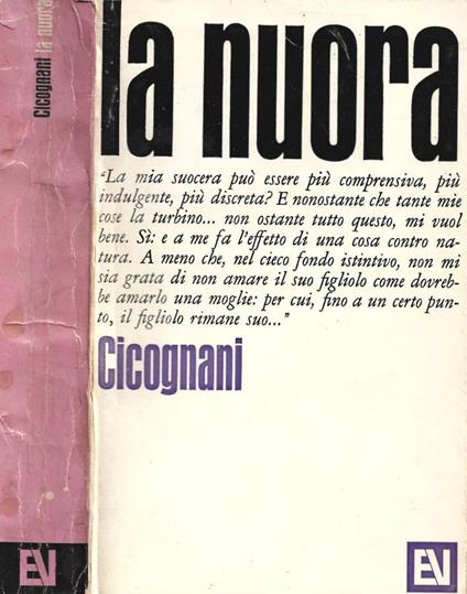 La nuora - Bruno Cicognani - copertina