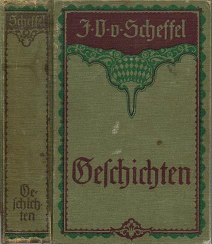 Geschichten - Joseph V. von Scheffel - copertina