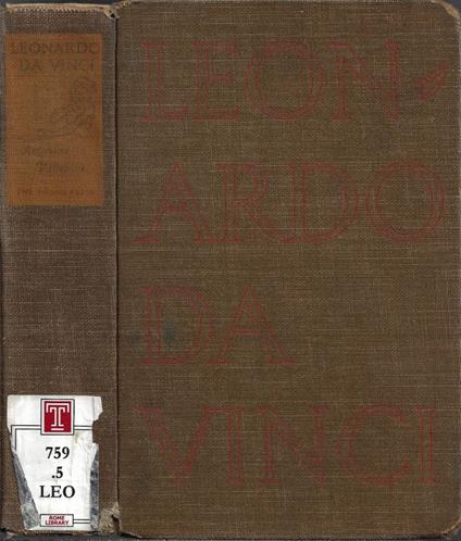 Leonardo da Vinci - Antonina Vallentin - copertina