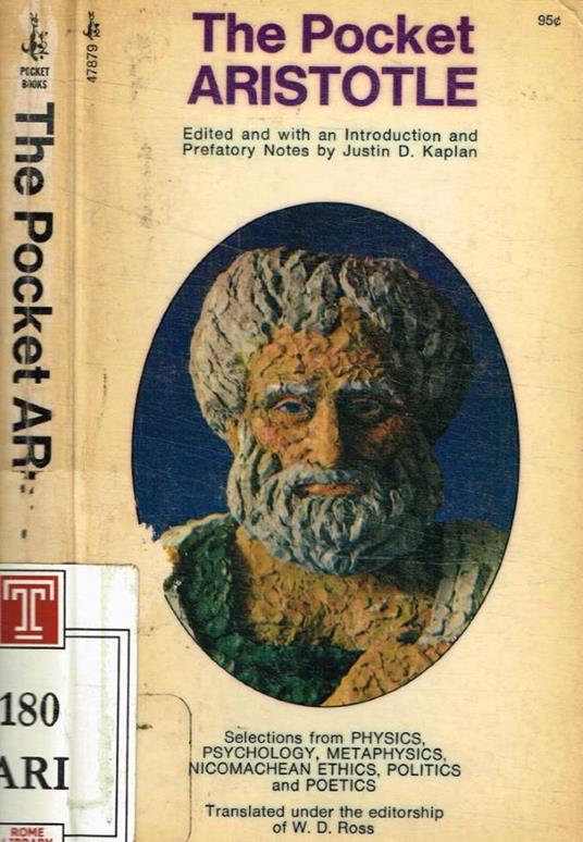 The pocket Aristotle - copertina