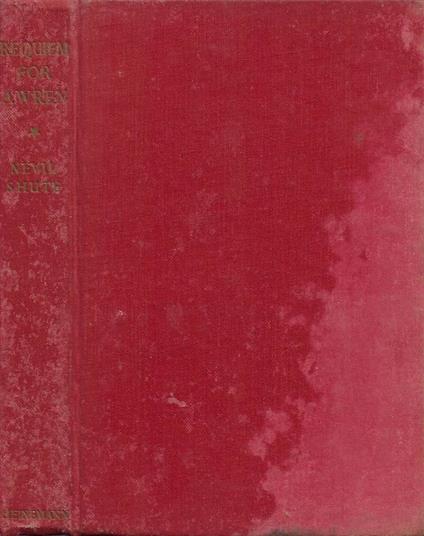 Requiem for a Wren - Nevil Shute - copertina