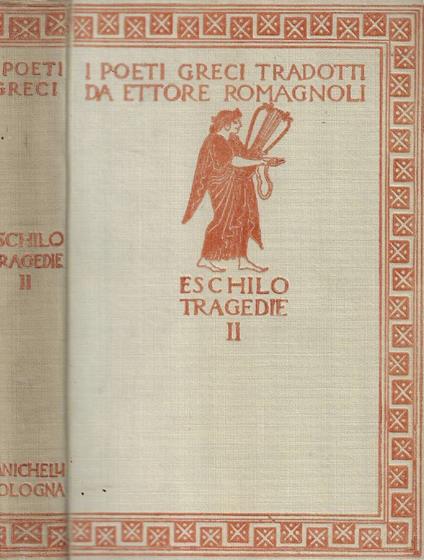 Tragedie II - Eschilo - copertina