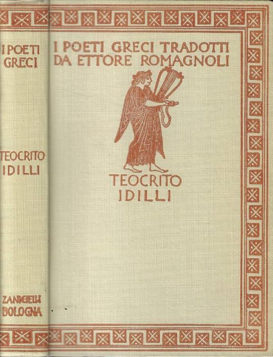 Idilli - Teocrito - copertina