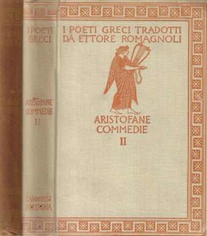 Commedie II-III - Aristofane - copertina