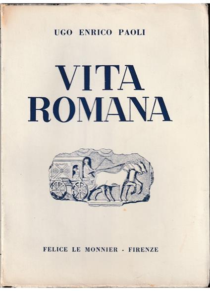 Vita romana - Ugo Enrico Paoli - copertina