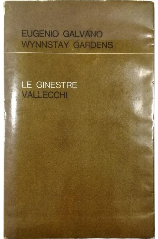 Wynnstay Gardens - Eugenio Galvano - copertina
