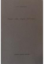 Saggio sulle origini dell'uomo