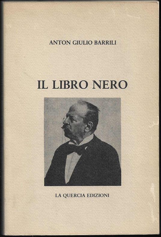 Il libro nero A cura di Edoardo Villa (stampa 1988) - Anton Giulio Barrili - copertina