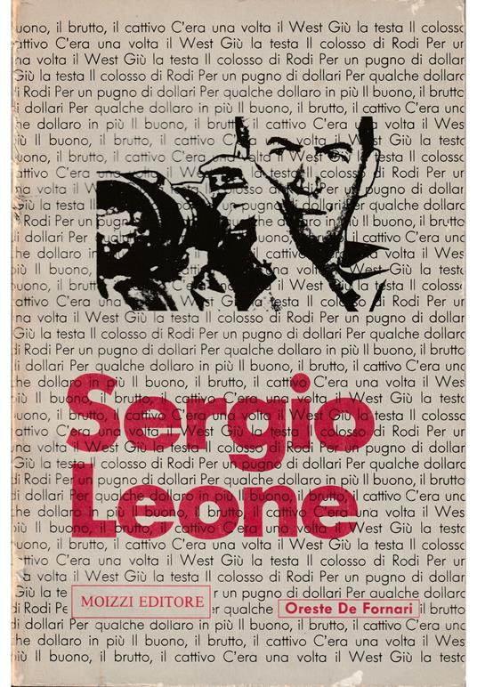 Sergio Leone - Oreste De Fornari - copertina