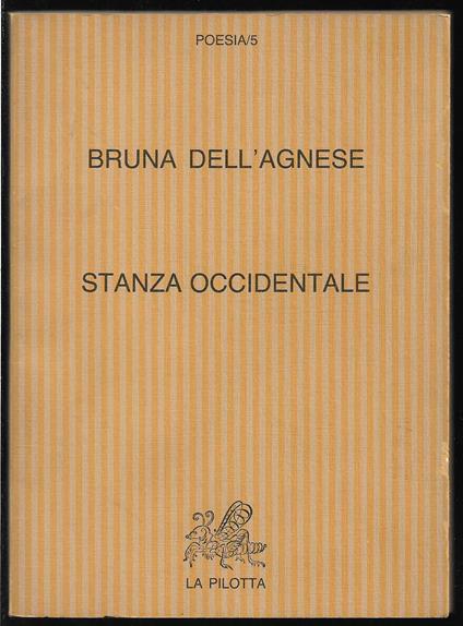 Stanza occidentale (stampa 1985) - Bruna Dell'Agnese - copertina