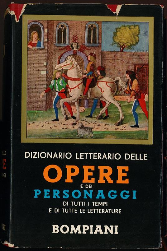 Dizionario letterario delle opere e dei personaggi di tutti i tempi e di tutte le letterature. Vol II indici C-D - Autori Vari - copertina